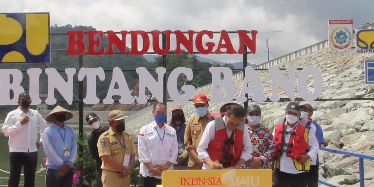 Bintang Bano, Bendungan Ke 29 Yang Sudah Selesai Dibangun Dan Diresmikan Presiden Jokowi