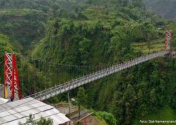 Jembatan Gantung Girpasang Sudah Beroperasi, Akses Ekonomi Dan Wisata Normal Kembali