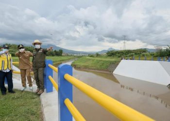 Siap Atasi Banjir Di Bandung Selatan, PUPR Tuntaskan Sodetan Cisangkuy