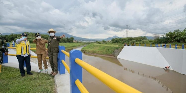 Siap Atasi Banjir Di Bandung Selatan, PUPR Tuntaskan Sodetan Cisangkuy