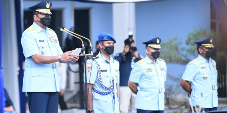 Pimpin Sertijab Dankodiklatau, Kasau Ungkap Peran Penting Kodiklatau Dalam Meningkatkan Kualitas Personel TNI AU