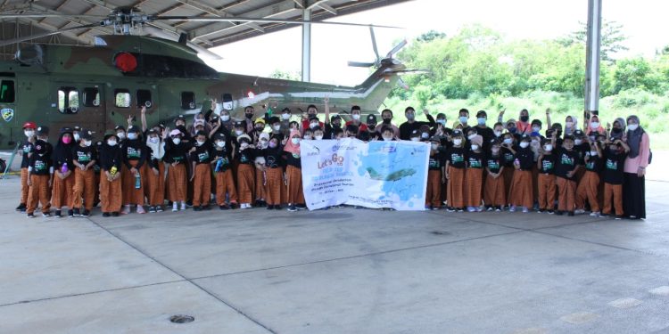Edukasi Para Siswanya, SD Siti Runiah Makassar Kunjungi Lanud Sultan Hasanuddin