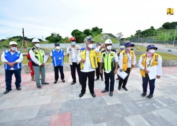 Menteri Basuki Tinjau Kesiapan Akhir Infrastruktur Jelang MotoGP Mandalika