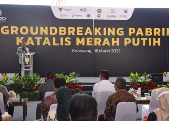 Pabrik Katalis Merah Putih Resmi Dibangun