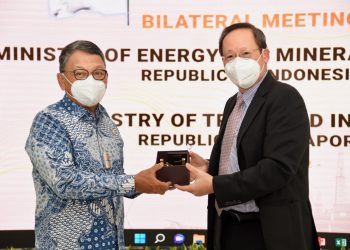 Perkuat Transisi Energi, Indonesia dan Singapura Gelar Pertemuan Bilateral Bidang Energi