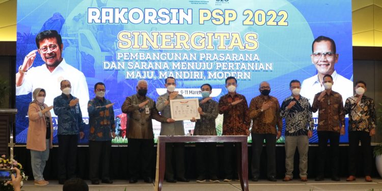 Di Rakor Program PSP, Mentan SYL Dorong Penguatan Cadangan Pangan