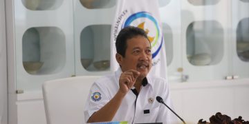 Menteri Trenggono – Gubernur Gorontalo Bahas Pengembangan Potensi Perikanan di Serambi Madinah