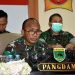 Pangdam Kasuari Ikuti Vicon Dengan Panglima TNI Bahas Distribusi Bantuan Tunai PKLWN