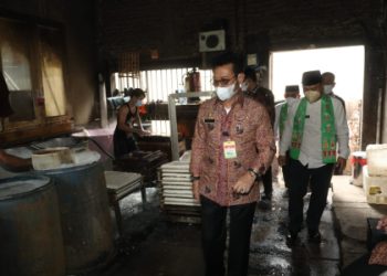 Mentan SYL Tinjau Produksi Tahu di Jakarta, Pastikan Ketersediaan Kedelai Aman