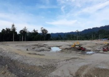 Optimalkan Potensi Irigasi Pertanian di Papua, Kementerian PUPR Lanjutkan Pembangunan Bendung Wanggar di Kabupaten Nabire