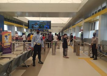 Sambut Liburan Idul Fitri, Sejumlah Satuan TNI AU Lakukan Pengamanan Bandara