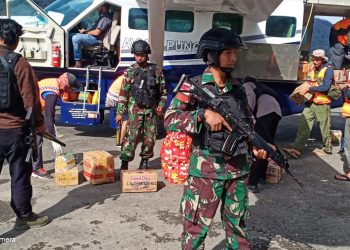 Demi NKRI, Prajurit Kopasgat Rayakan Idul Fitri di Tempat Tugas