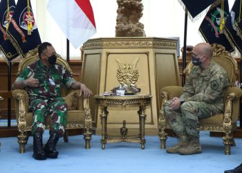 Kasau Terima Kunjungan Athan Udara Amerika Serikat