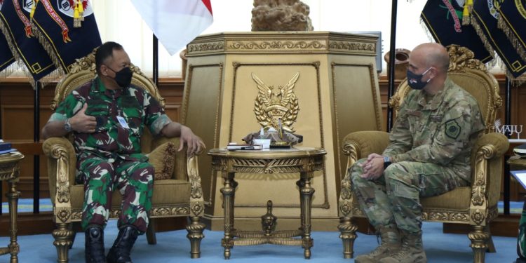 Kasau Terima Kunjungan Athan Udara Amerika Serikat