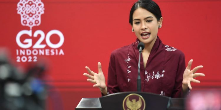 Jadi Jubir G20, Maudy Ayunda Ajak Masyarakat Dukung Transisi Energi