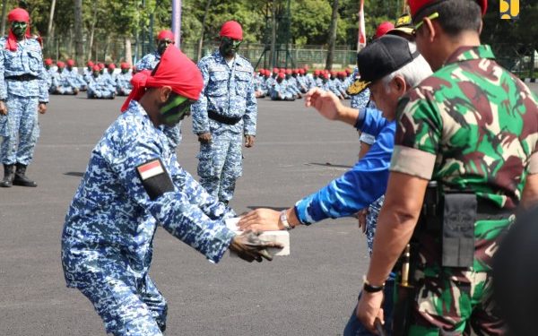 Menteri Basuki : Nilai – Nilai Pelatihan Bela Negara Implementasikan Dalam Tugas Pembangunan Infrastruktur