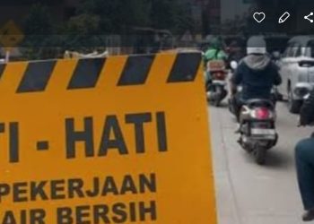 Kejar Tarvet 1 Juta Sambungan Air Minum, PAM Jaya Kebut Terus Pekerjaan Pipa Distribusi Air Bersih.