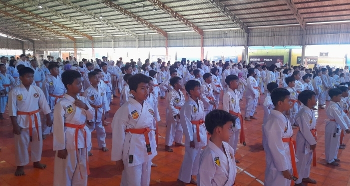 Ujian Kenaikan Tingkat Karateka BKC, Salah Satu Kontribusi BKC Dalam Pembentukan Karakter Bangsa