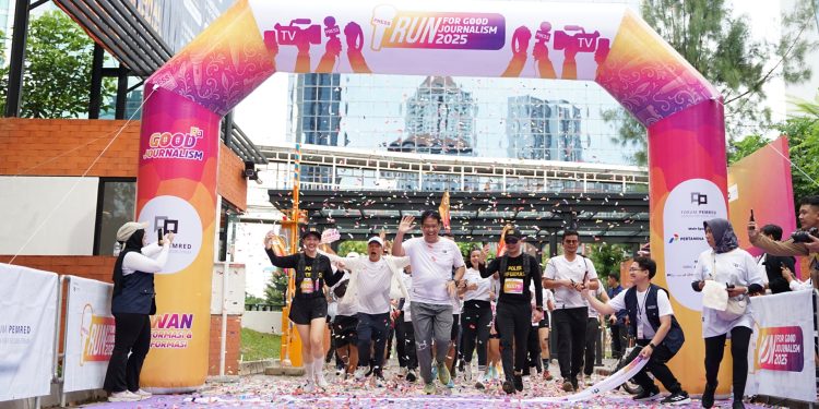 Konsolidasi Para Awak Media Dalam Fun Run For Good Journalism